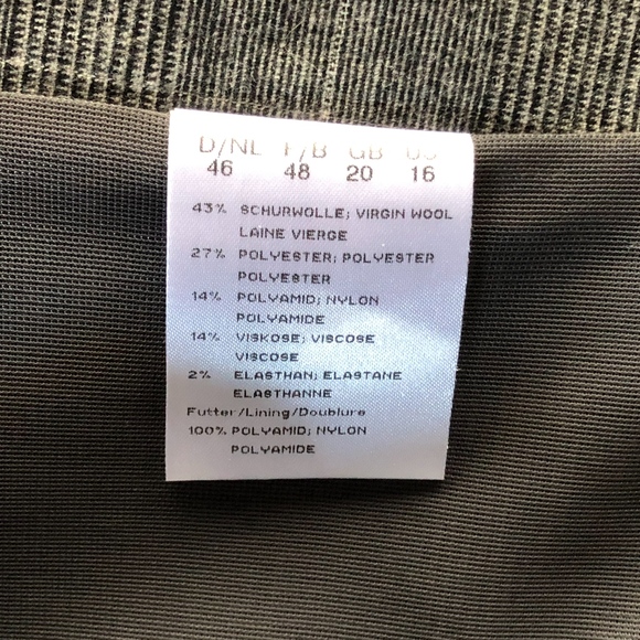 Tiered layered hem menswear maxi skirt - Picture 8 of 8